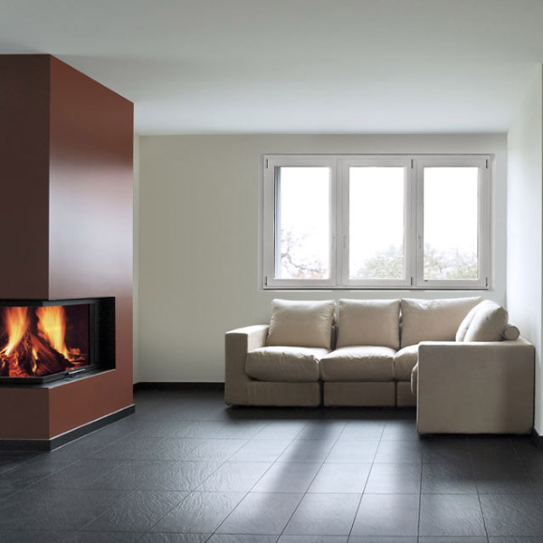 finestra bianca 3 ante salotto